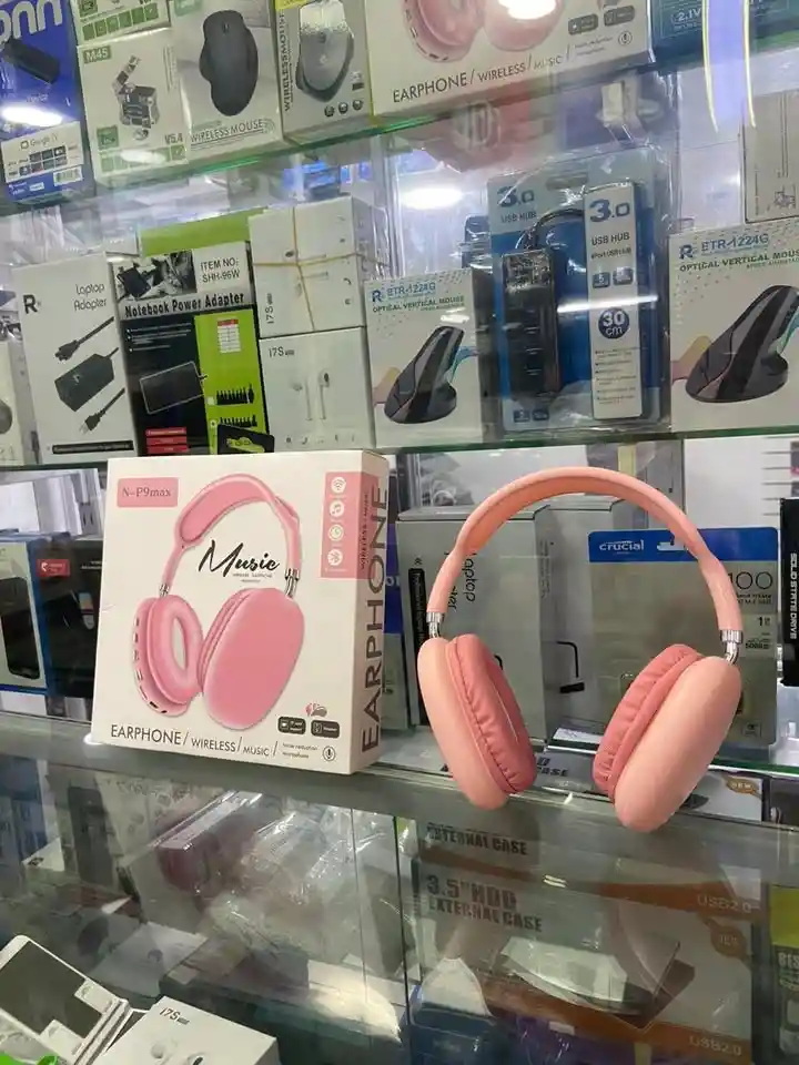 Audífonos Deportivos Bluetooth Inalámbricos Fm Sonido Hifi Aislamiento Ruido/ / Color Rosa Cómodos Livianos