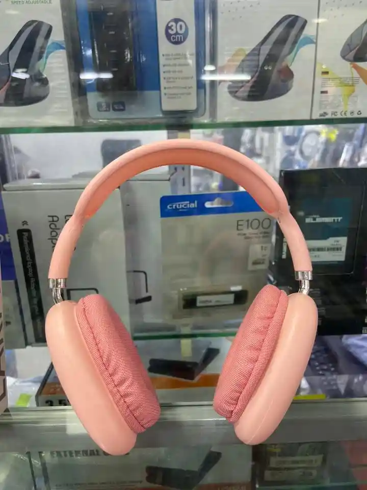 Audífonos Deportivos Bluetooth Inalámbricos Fm Sonido Hifi Aislamiento Ruido/ / Color Rosa Cómodos Livianos