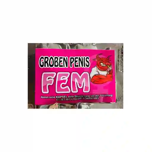 Estimulante Sexual Femenino X1 Unidad De Una Capsula Groben Penis Fem Potenciador Femenino Energizante Aumento De Deseo Sexual Viagra Para Mujer