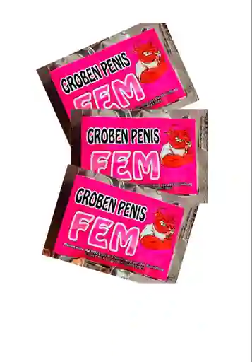 Estimulante Sexual Femenino X3 Unidad Groben Penis Fem Potenciador Femenino Energizante Aumento De Deseo Sexual Viagra Para Mujer