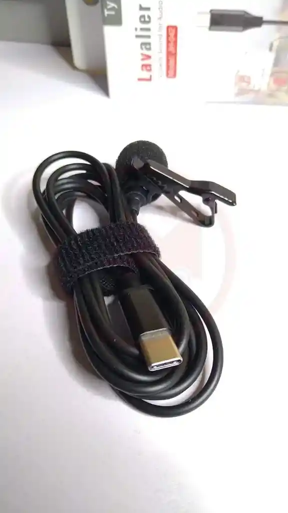Micrófono De Solapa Tipo C Alambrico