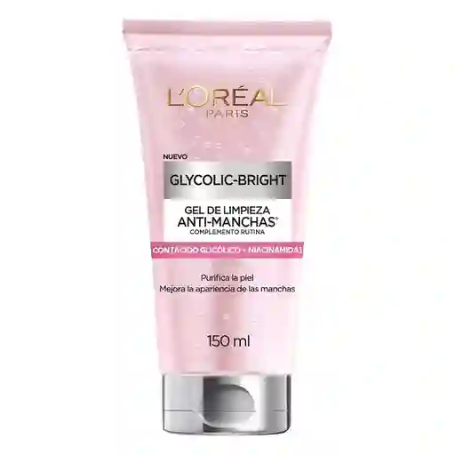 Gel Limpiador Anti-manchas Loreal Paris Glycolic Bright 150ml