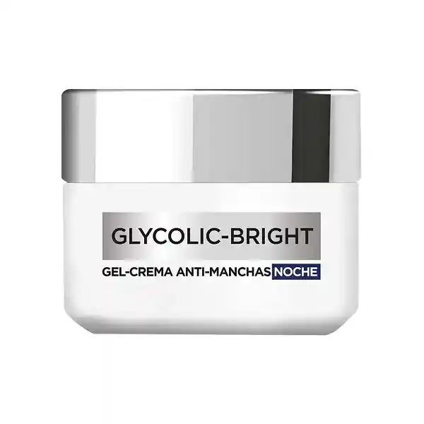 Crema Facial En Gel L'oréal Paris Anti-manchas Glycolic Bright Noche 50ml