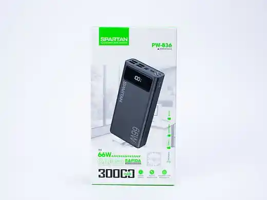 Power Bank Spartan Pw-836 30000mah