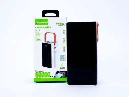 Power Bank Spartan Pw-835 60000mah