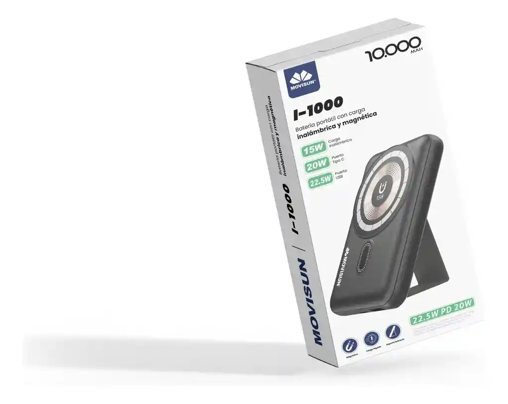 Power Bank Movisun I-1000 10000mah