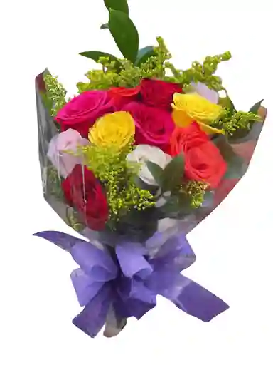 Ramillete Rosa Color Variado