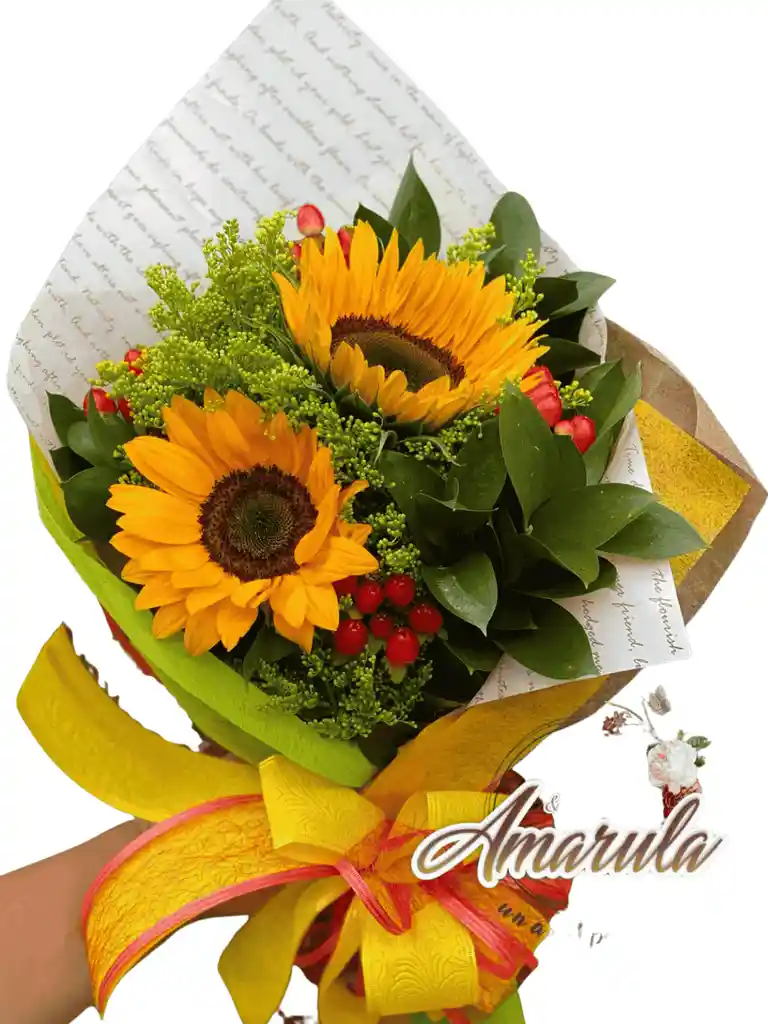 Ramillete De Girasoles Amarillos