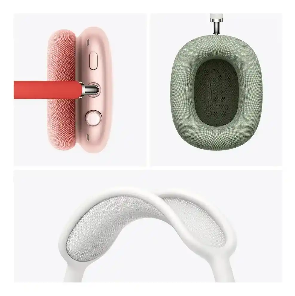 Diadema Airpods Max Azul Almohadillas Bluetooth Replica Original
