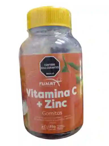 Gomitas Vitamina C + Zinc X 45 Und Funat