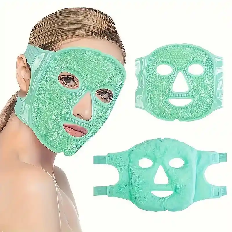 Mascarilla Gel Mascarilla Reutilizable Terapia Frío Caliente Tipo De Piel