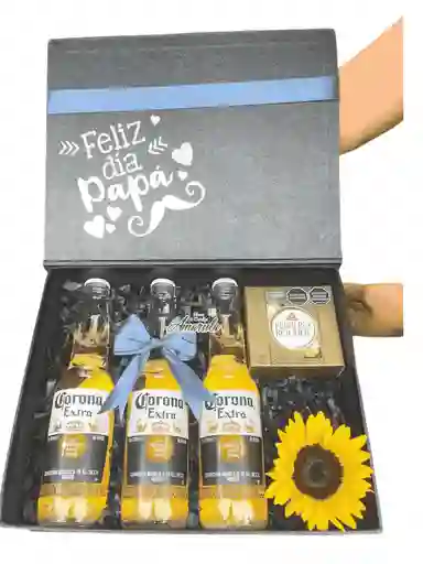 Caja Premium Con Cervezas Y Chocolates