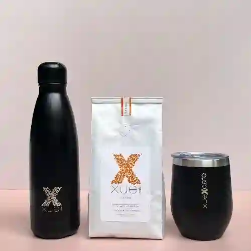 Kit Regalo Café Origen + Termo & Mug Metálico