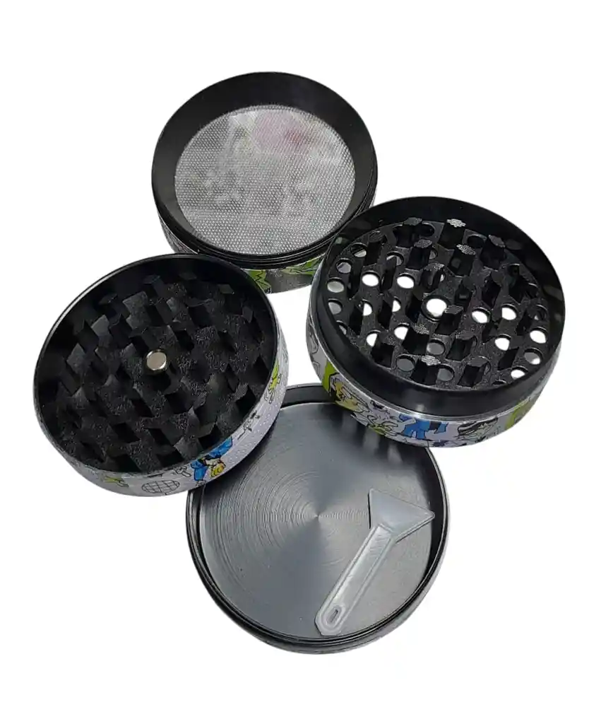 Grinder Trillador De 50mm Con Diseño 4 Piezas
