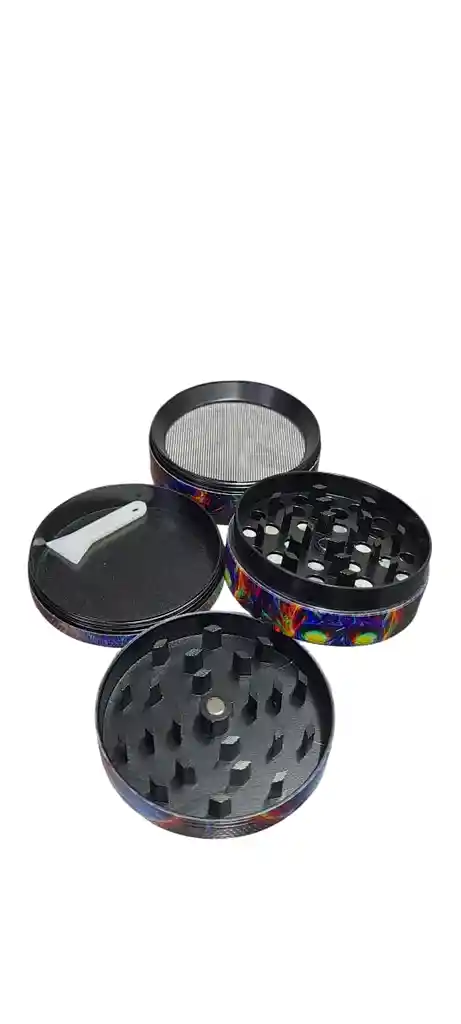 Grinder Trillador De 50mm Con Diseño 4 Piezas