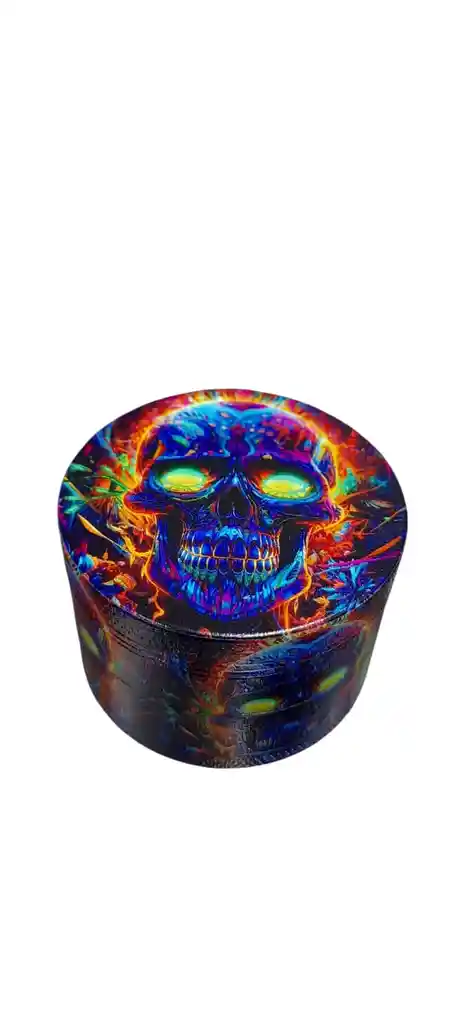 Grinder Trillador De 50mm Con Diseño 4 Piezas