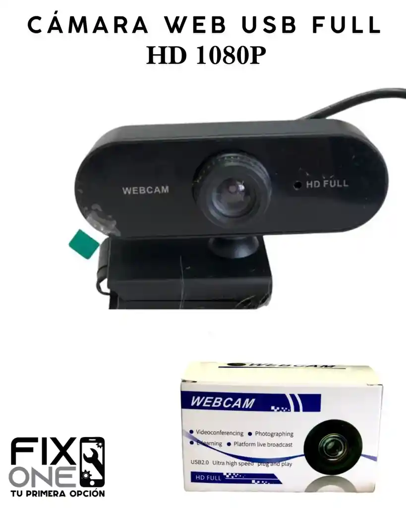 Cámara Web Full Hd 1080p