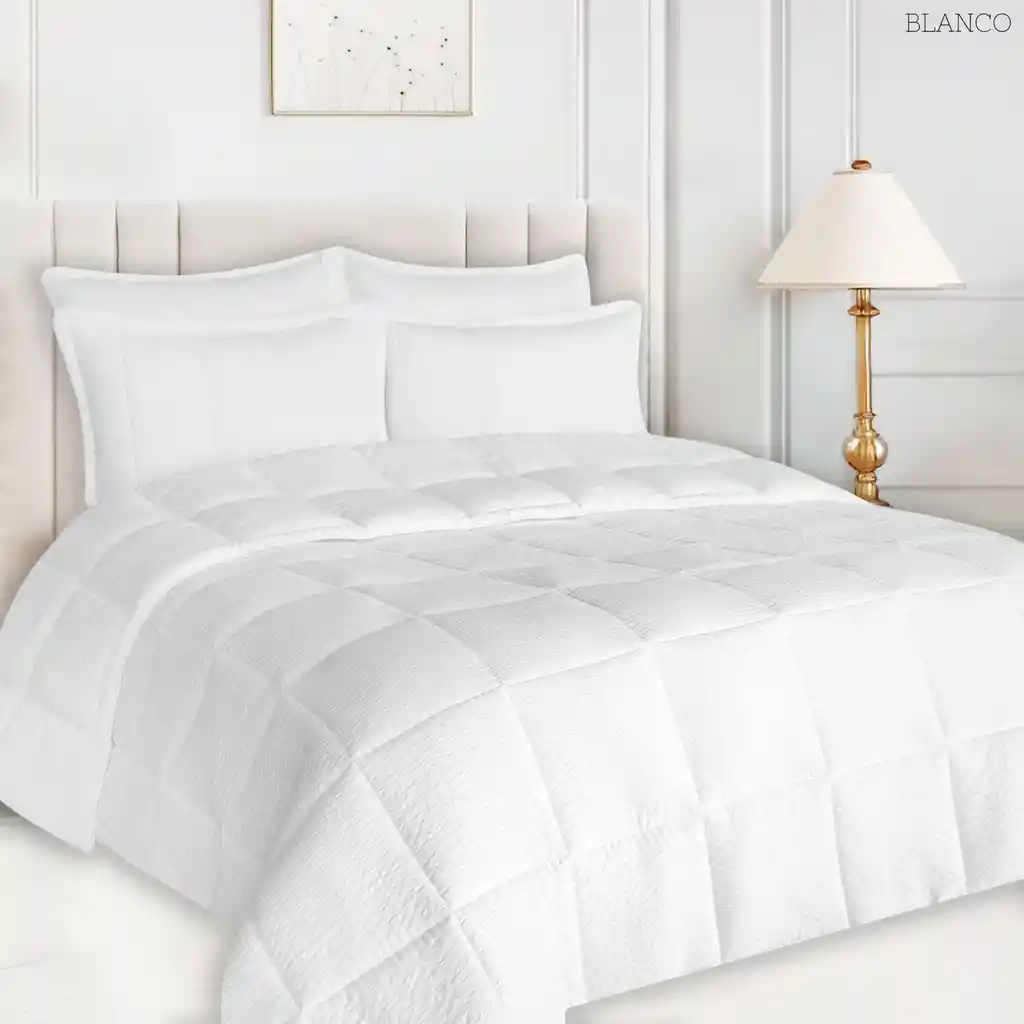 Plumón Doble Blanco 3 Piezas