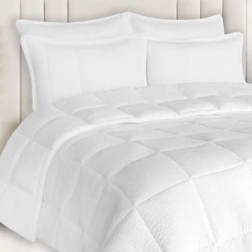 Plumón Doble Blanco 3 Piezas