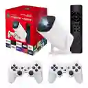 Proyector Inteligente 2 En 1 Con Consola Retro Y Streaming Integrado