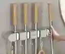 Organizador Pared Trapero Escobas Utensilios De Aseo