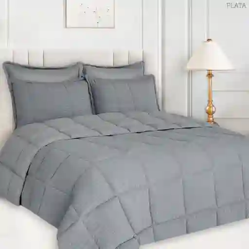 Plumón Doble Plata 3 Piezas