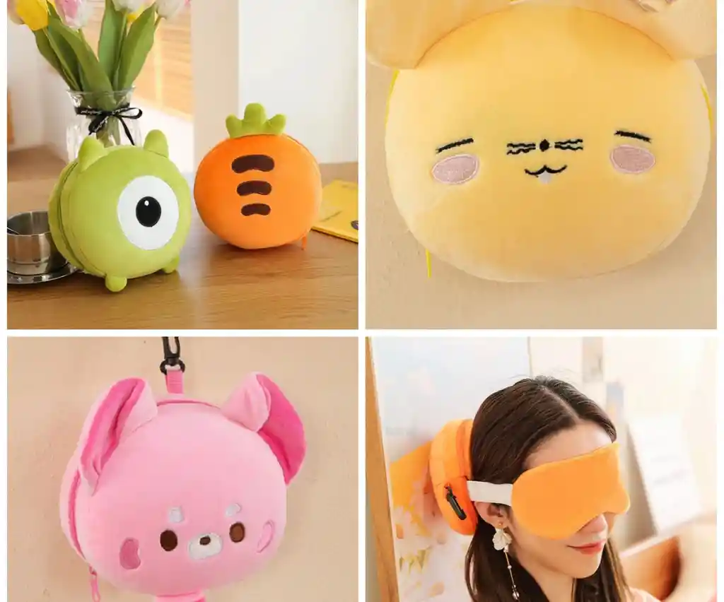 Almohada Con Tapa Ojos Incluido