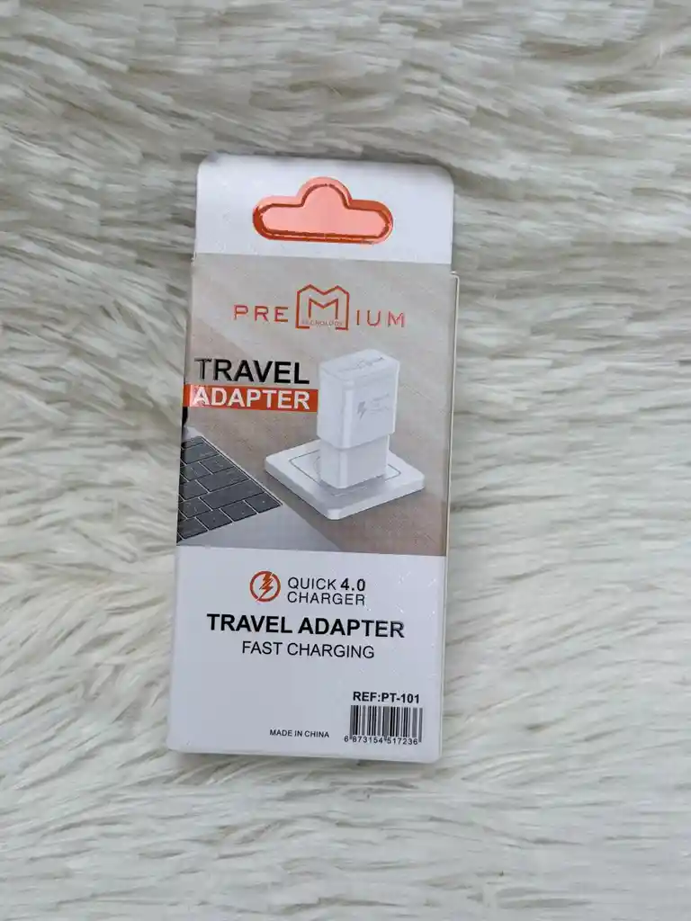 Cubo De Carga Usb - Adaptador Universal / 4a / Premium