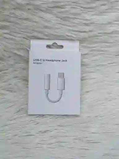 Adaptador Jack Usb-c A Auxiliar 3.5mm / Iphone Y Samsung