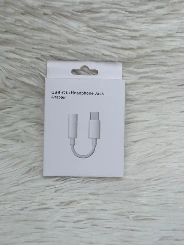 Adaptador Jack Usb-c A Auxiliar 3.5mm / Iphone Y Samsung