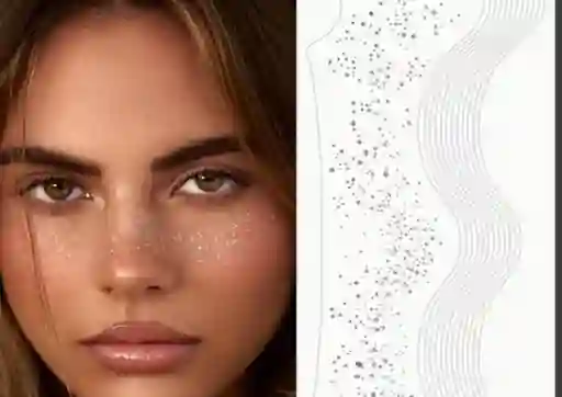 Pecas Para La Cara Plateadas Brillantes Taylor Swift Halloween