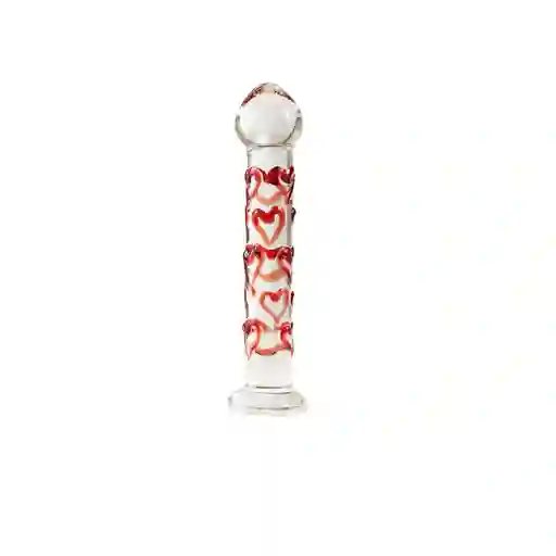 Dildo Vidrio Vulcano 18 Cm