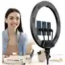 Aro De Luz Led Rgb 45 Cm Profesional + Control + trípode