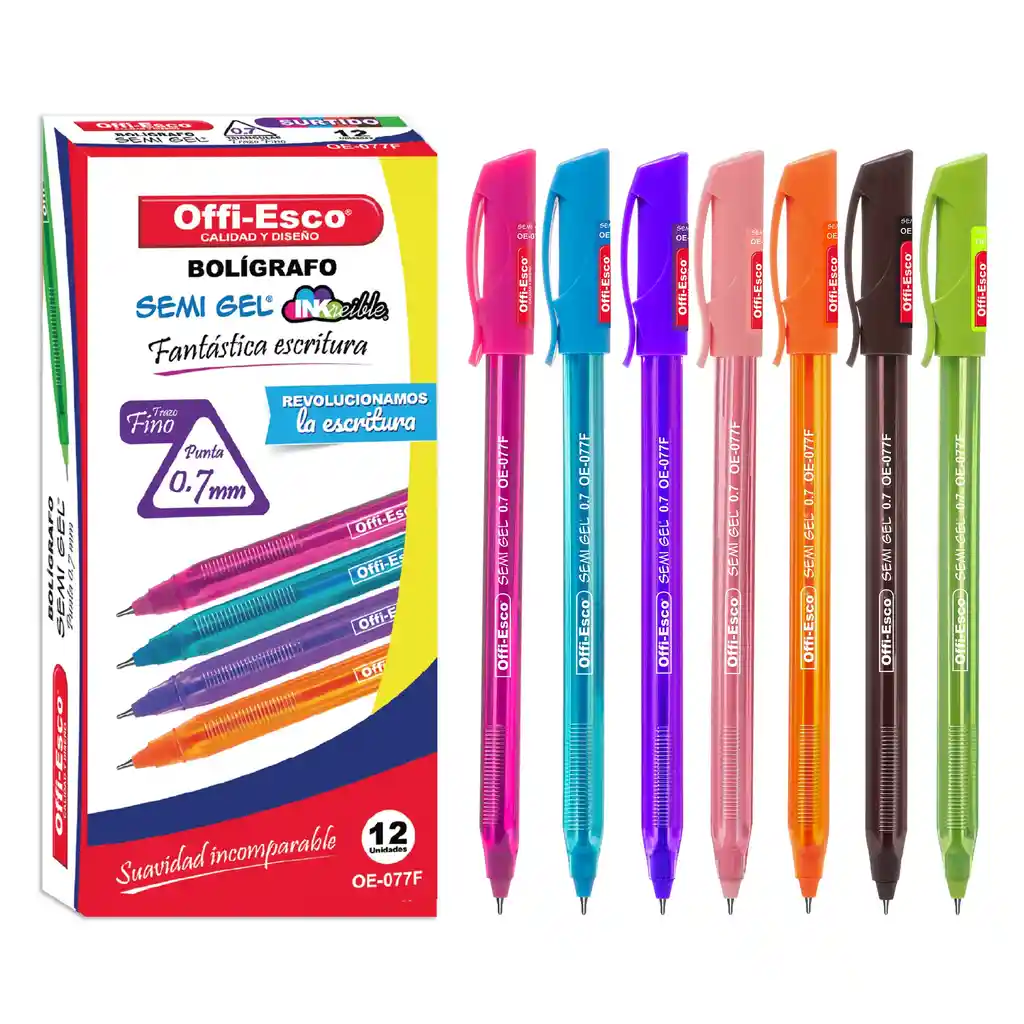 Boligrafo Offi-esco 0.7 Color Vario