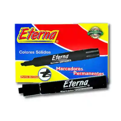 Eterna Punta Gruesa Negro
