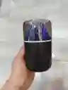 Humidificador Aromatizante Difusor Estilo Volcán Negro Pequeño