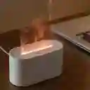 Humidificador Aromatizante Difusor Estilo Chimenea Blanco