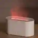 Humidificador Aromatizante Difusor Estilo Chimenea Blanco