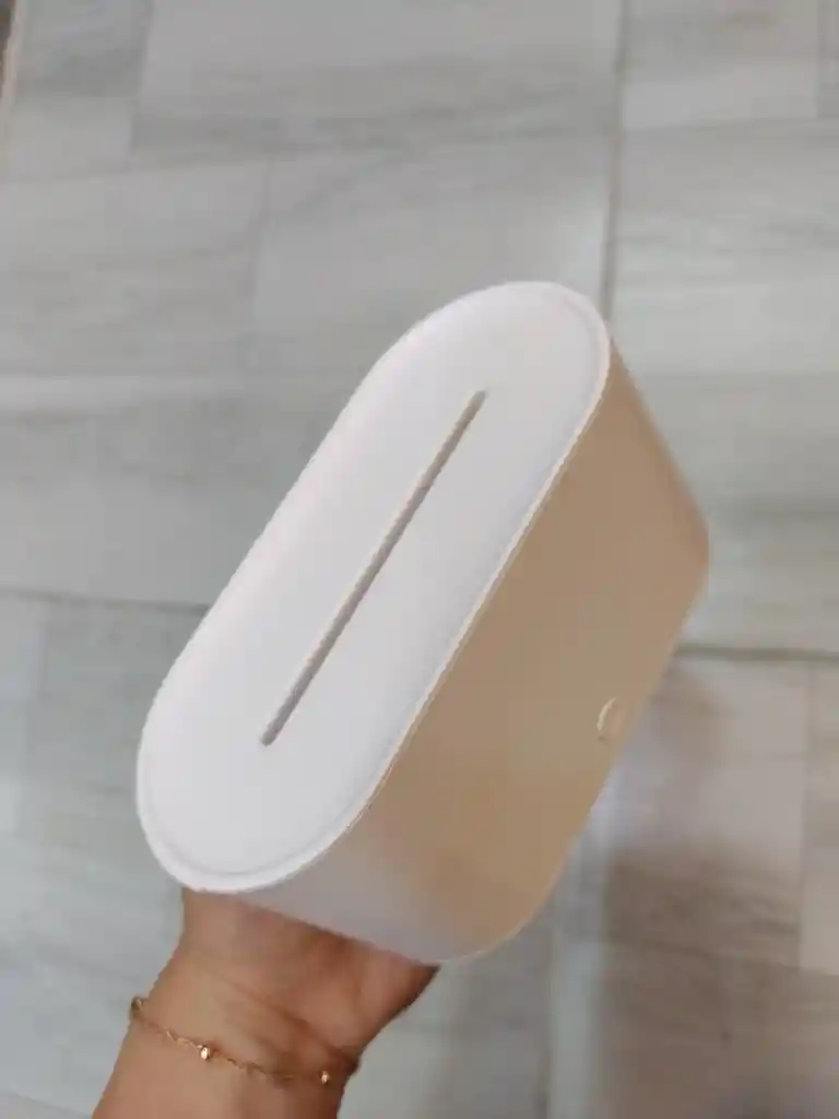 Humidificador Aromatizante Difusor Estilo Chimenea Blanco