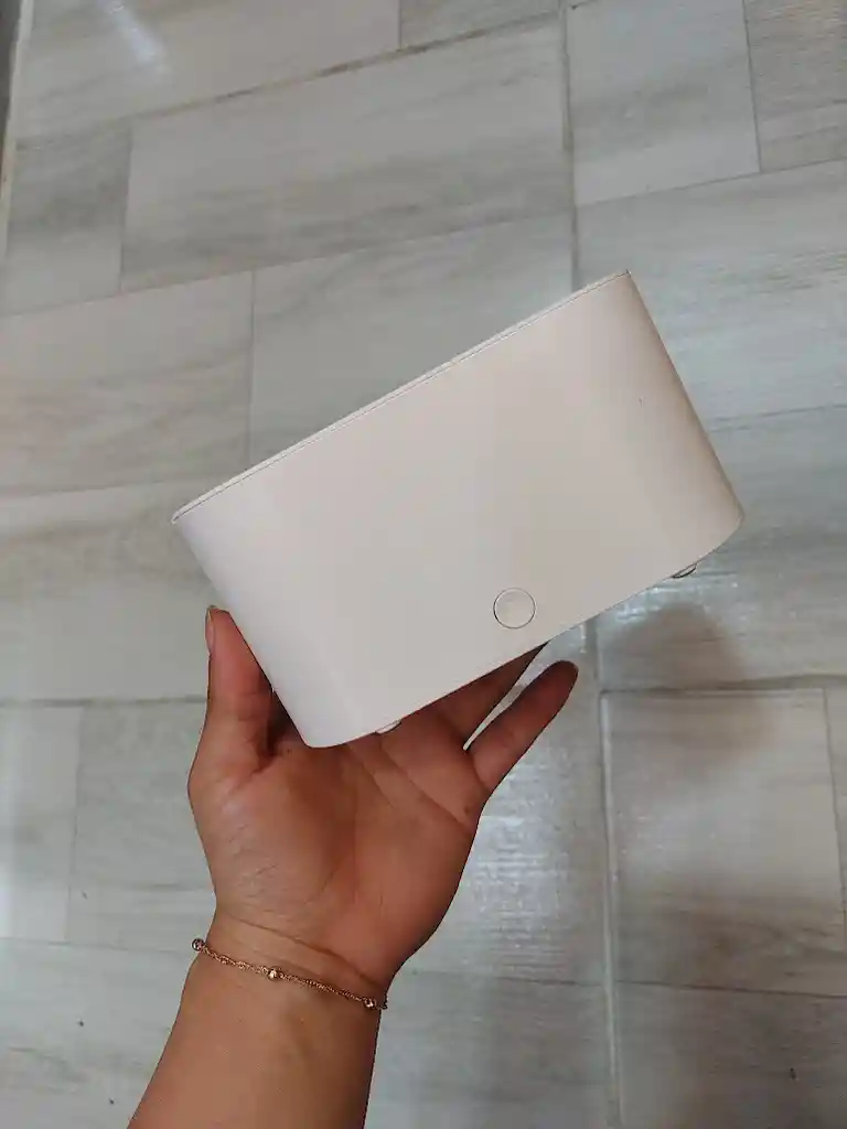 Humidificador Aromatizante Difusor Estilo Chimenea Blanco