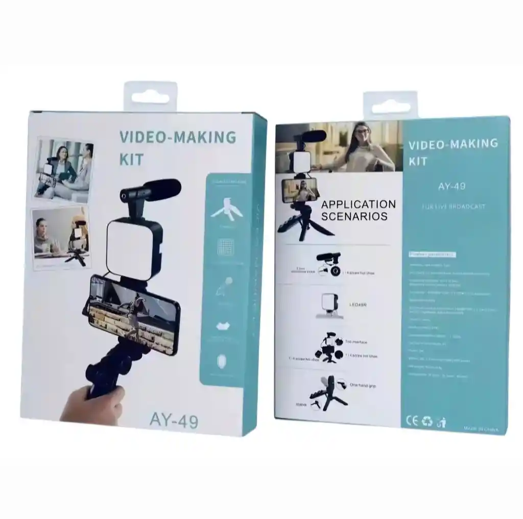 Kit Video Vlogging Para Celular Y cámara Kit Video Making