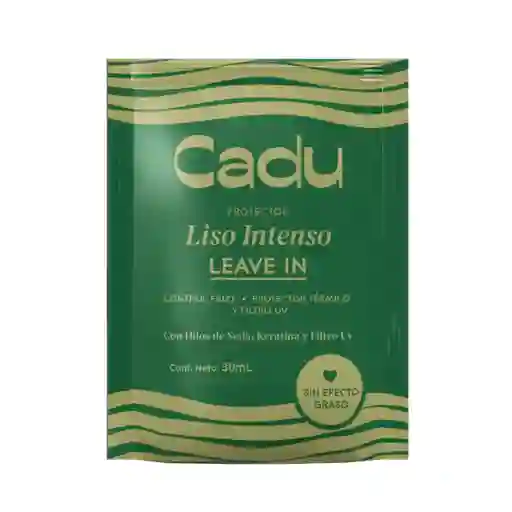 Cadu Sachet Protector Liso Intenso X 30ml