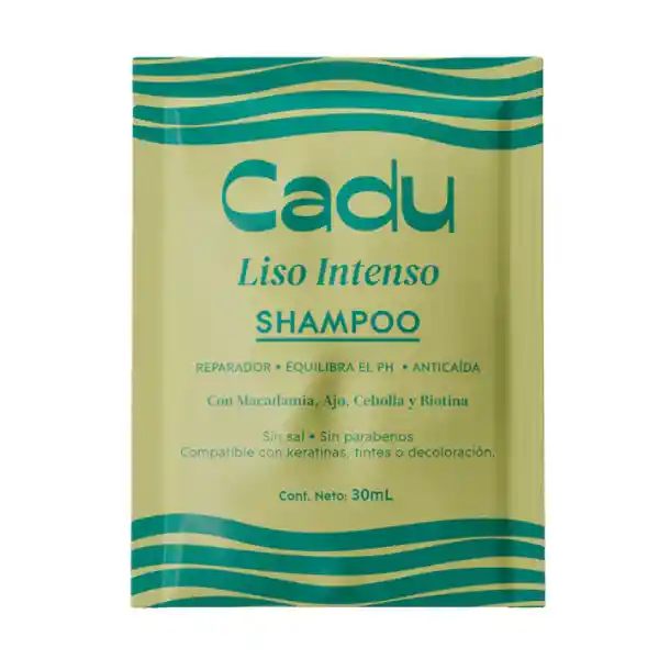Cadu Sachet Shampoo Liso Intenso X 30ml