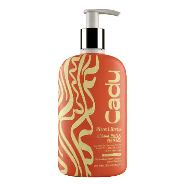 Cadu Crema Para Peinar Rizos Libres X 250ml