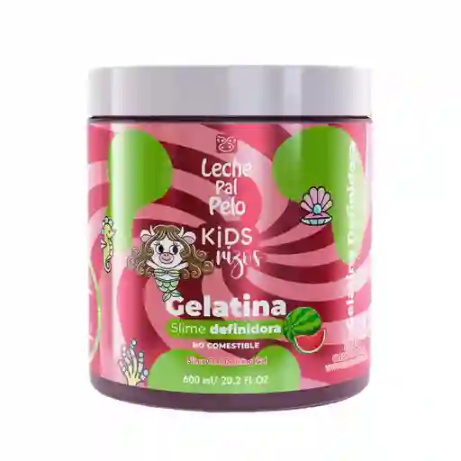 Leche Pal Pelo Gelatina Sandia Rizos Kids