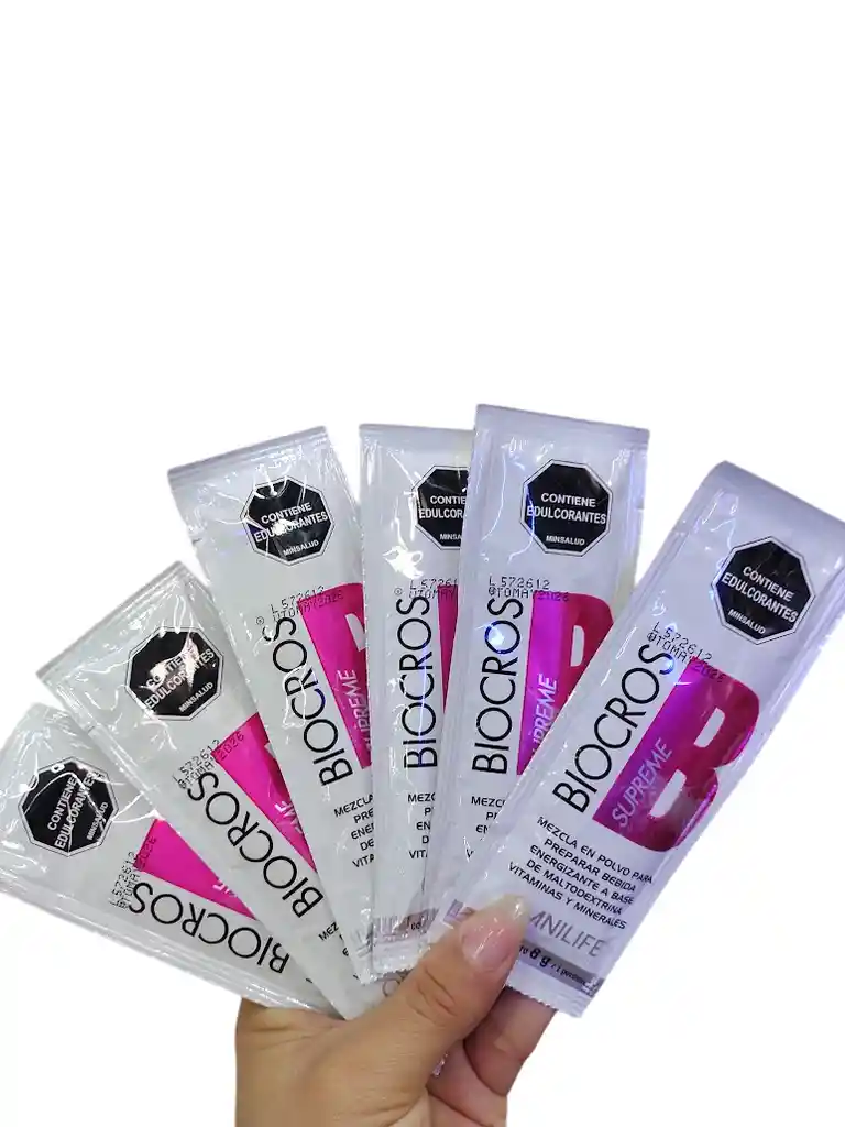 3 Sobres De Biocros Supreme Omnilife