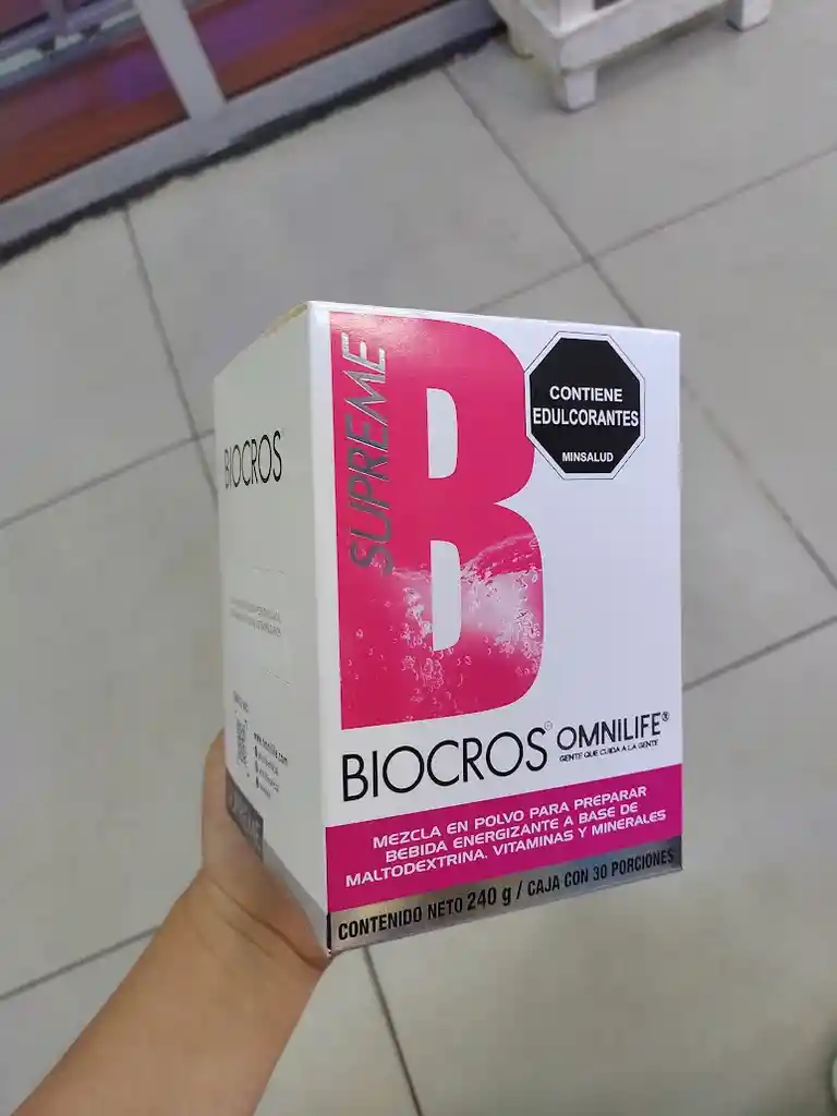 Biocros Omnilife X 15 Sobres