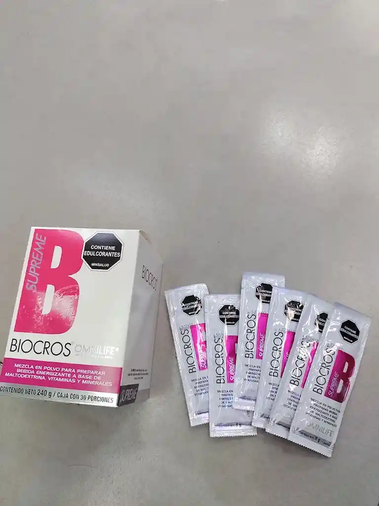 Biocros Omnilife X 6 Sobres