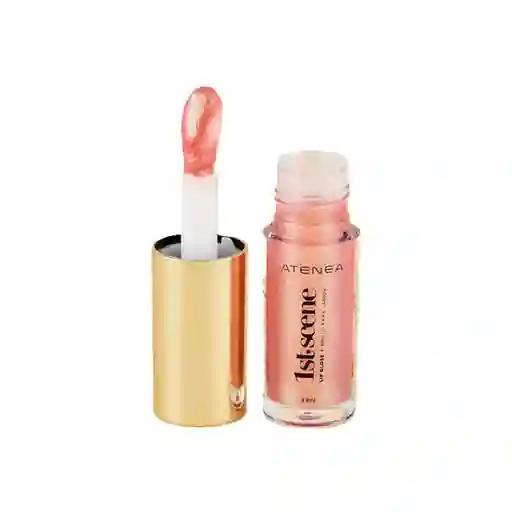 Atenea Lip Gloss 1st Scene Bright Pink