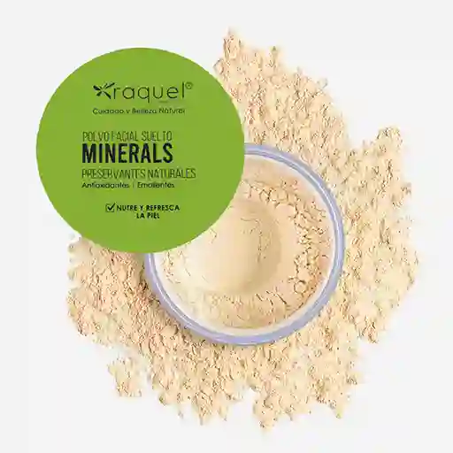 Raquel Polvo Suelto Mineral Banana Traslucido
